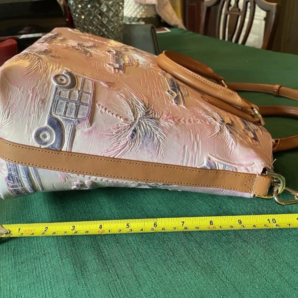 Brahmin Optimism Copa Cabana Large Duxbury Satchel with Matching Ady Wallet. EUC - Picture 7 of 12